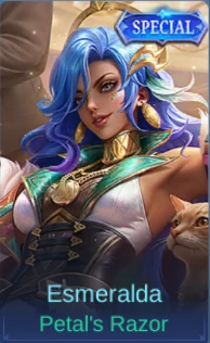 Petal's Razor Esmeralda skin