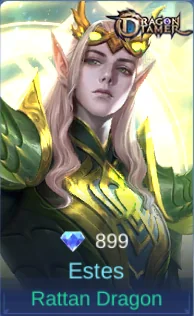Rattan Dragon Estes skin card in-game