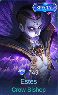 Crow Bishop Estes skin card in-game