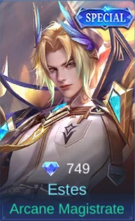 Arcane Magistrate Estes skin card in-game