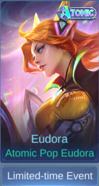 Atomic Pop Eudora Eudora skin card in-game