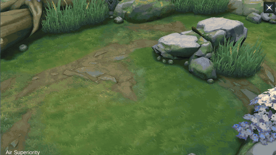 In-game Fanny Air Superiority skill demonstration