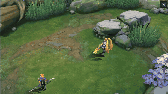 In-game Fanny Cut Throat skill demonstration