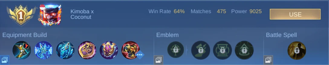 Franco Pro Setup rank 1