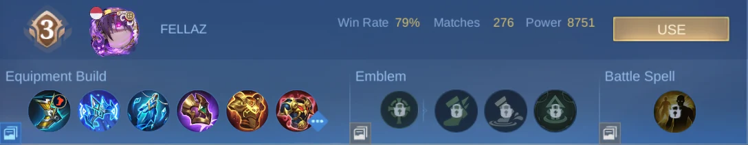 Franco Pro Setup rank 3