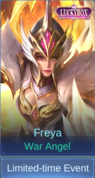 War Angel Freya skin card