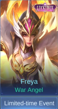 War Angel Freya skin card