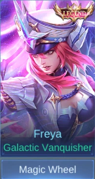 Galactic Vanquisher Freya skin card