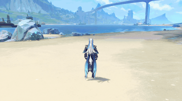 Neuvillette O Tides, I Have Returned  talent animation