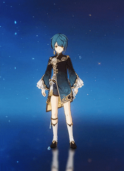 Xingqiu Idle Animation 1 animation