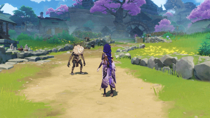 Raiden Shogun Transcendence: Baleful Omen talent animation