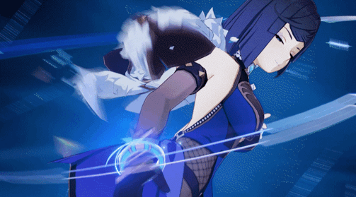 Yelan Depth-Clarion Dice talent animation
