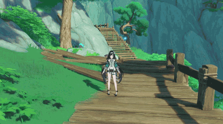 Lan Yan Black Pheasant Strides on Water skill animation preview