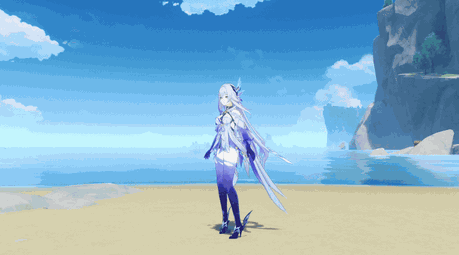 Skirk Havoc: Sunder skill animation preview