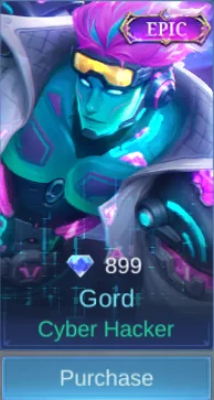 Cyber Hacker Gord skin card