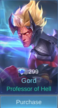 Professor of Hell Gord skin card