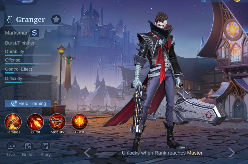 Granger Marksman hero overview in MLBB
