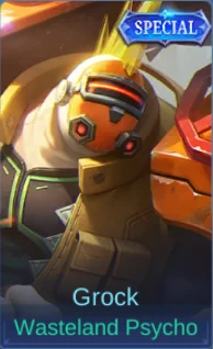 Grock Wasteland Psycho skin card in-game screenshot