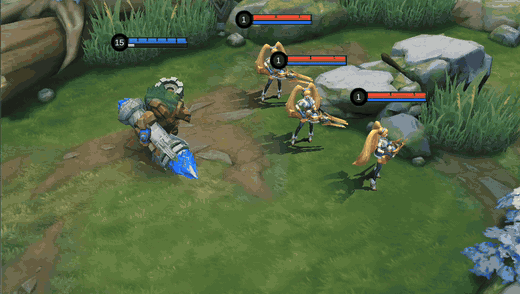 Grock Tectonic Charge in-game skill demonstration