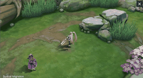 Guinevere using Spatial Migration in MLBB