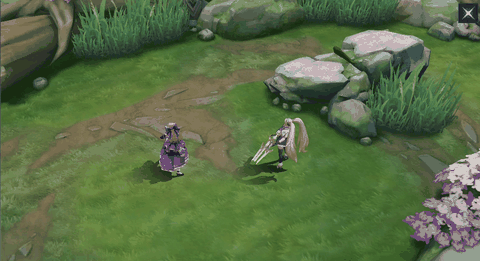 Guinevere using Violet Requiem in MLBB