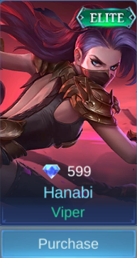 Viper Hanabi skin card