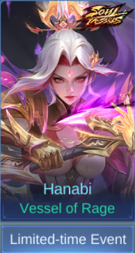 Vessel of Rage Hanabi skin card