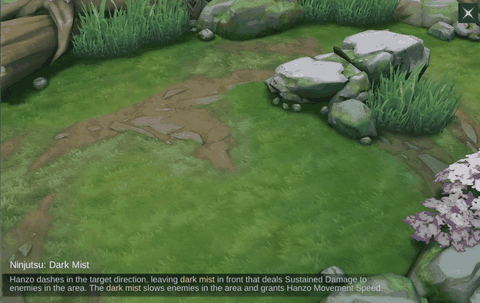 Ninjutsu: Dark Mist in-game demonstration