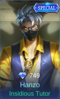 Hanzo Insidious Tutor skin