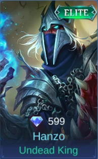 Hanzo Undead King skin