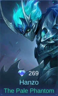 Hanzo The Pale Phantom skin
