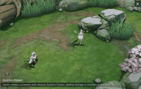 Synchro Fission in-game demonstration