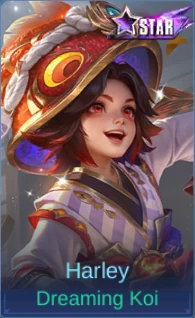 Harley Dreaming Koi skin card