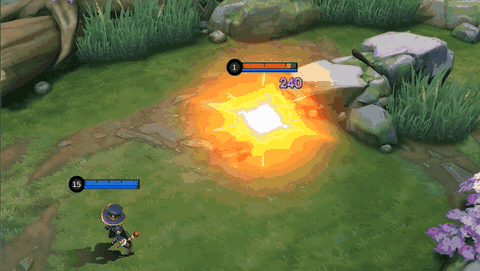 Deadly Magic Harley skill demonstration in-game