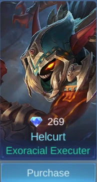 Helcurt Exoracial Executer skin card
