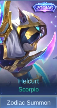 Helcurt Scorpio skin card