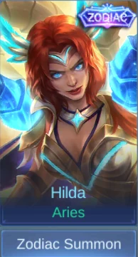 Hilda Aries skin card in-game screenshot