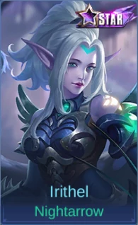 Irithel Nightarrow skin card