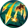 Strafe combo step icon