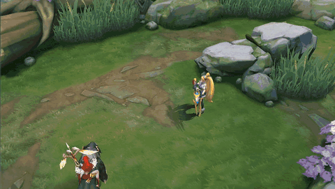 Force of The Queen Irithel skill demonstration in-game