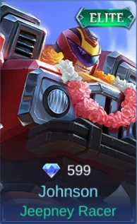Johnson Jeepney Racer skin card in-game screenshot