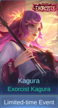 Exorcist Kagura Kagura skin card in-game