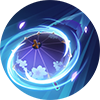 Seimei Umbrella Open Kagura combo step 1