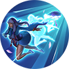 Rasho Umbrella Flee (dash back) Kagura combo step 3