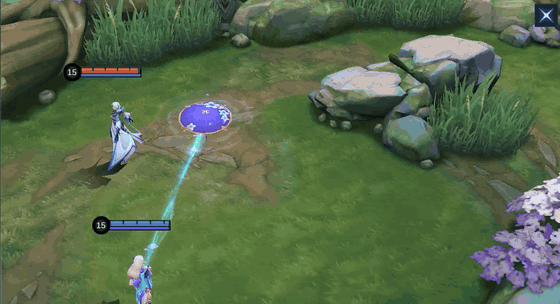 Seimei Umbrella Open current in-game skill demonstration
