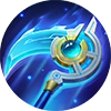 Starlium Scythe equipment icon