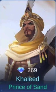 Khaleed Prince of Sand skin preview