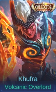 Khufra Volcanic Overlord skin