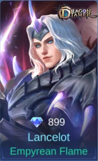 Lancelot Empyrean Flame in-game skin card