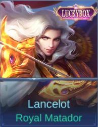 Lancelot Royal Matador in-game skin card
